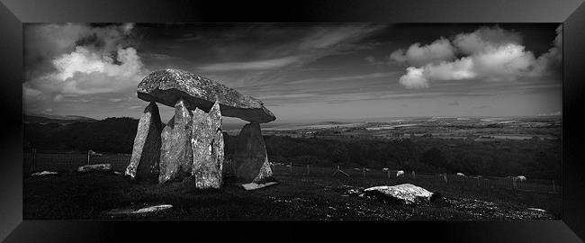 PENTRE IFAN Framed Print by Anthony R Dudley (LRPS)