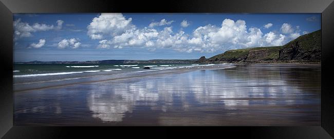 DRUIDSTON HAVEN Framed Print by Anthony R Dudley (LRPS)