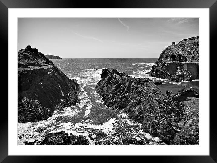 THE BLUE LAGOON #3 Framed Mounted Print by Anthony R Dudley (LRPS)