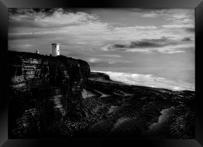 NASH POINT Framed Print by Anthony R Dudley (LRPS)