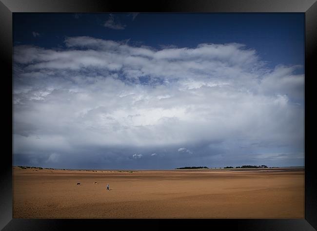 UNDER A BIG SKY Framed Print by Anthony R Dudley (LRPS)