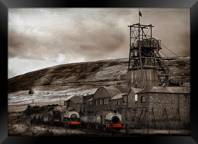 BIG PIT #2 Framed Print by Anthony R Dudley (LRPS)