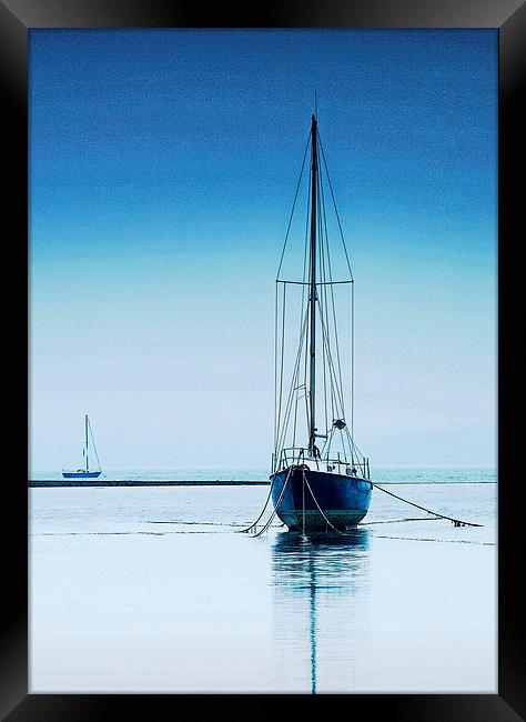 EARLY MORNING LIGHT ANGLE BAY Framed Print by Anthony R Dudley (LRPS)