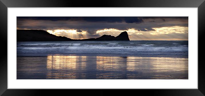 WORMS HEAD Framed Mounted Print by Anthony R Dudley (LRPS)