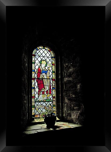 St DAVIDS LIGHT Framed Print by Anthony R Dudley (LRPS)