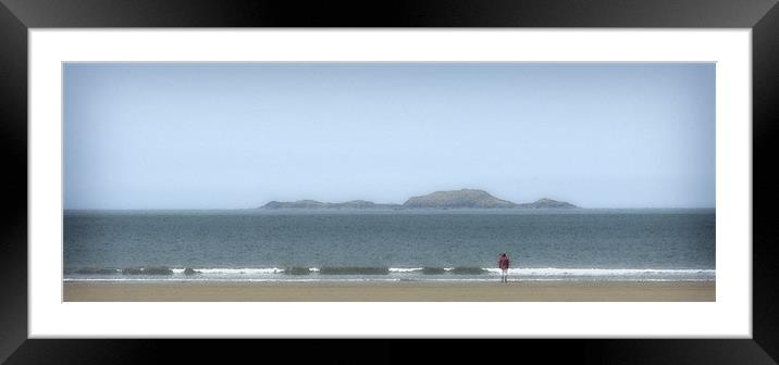 SOLITARY SUMMER Framed Mounted Print by Anthony R Dudley (LRPS)