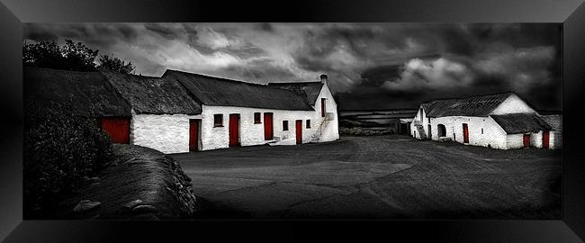 PEMBROKESHIRE LONG BARN Framed Print by Anthony R Dudley (LRPS)
