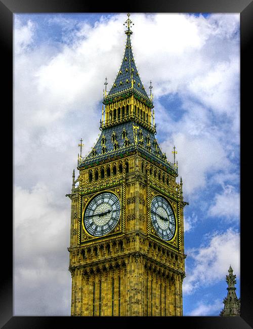 Big Ben Framed Print by stephen walton