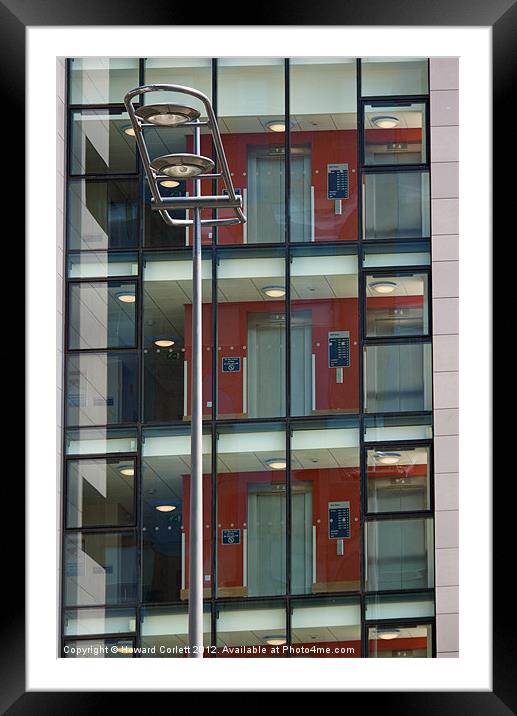 Lift display Framed Mounted Print by Howard Corlett