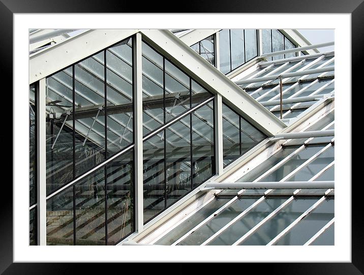 Kew architecture Framed Mounted Print by Howard Corlett