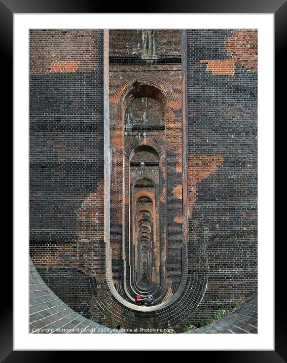 Ouse Valley Viaduct Framed Mounted Print by Howard Corlett