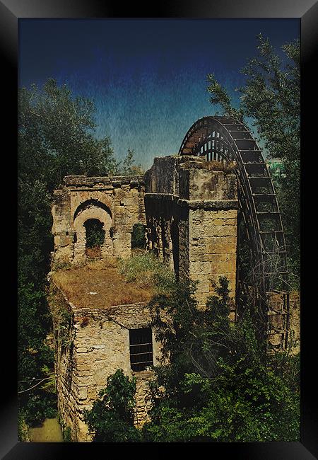 The old Watermill Cordoba Framed Print by Gary Miles