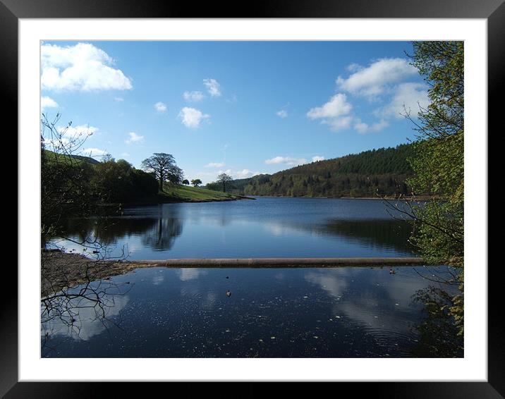 Calm Water Framed Mounted Print by Paul Heslop
