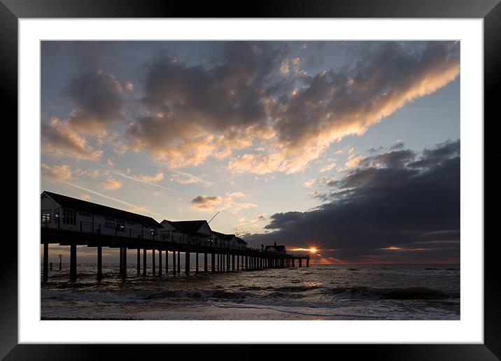 Let there be light Framed Mounted Print by Simon Wrigglesworth