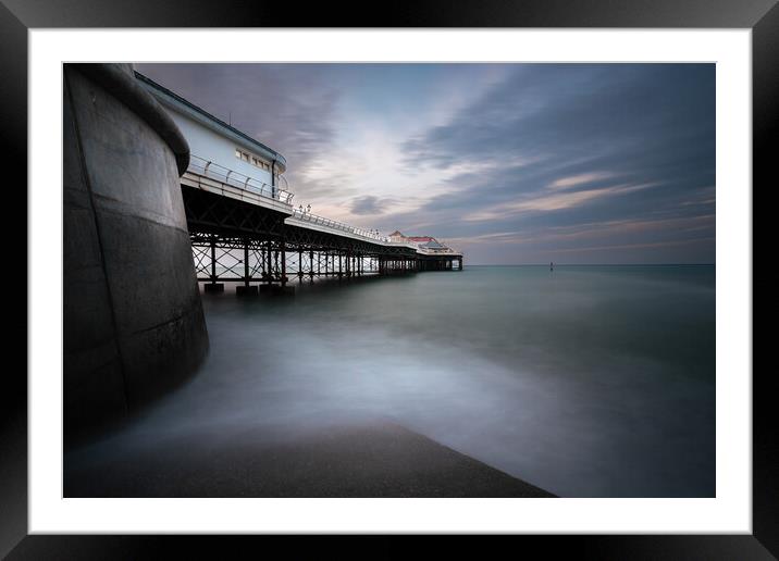 Cromer Pier Framed Mounted Print by Simon Wrigglesworth