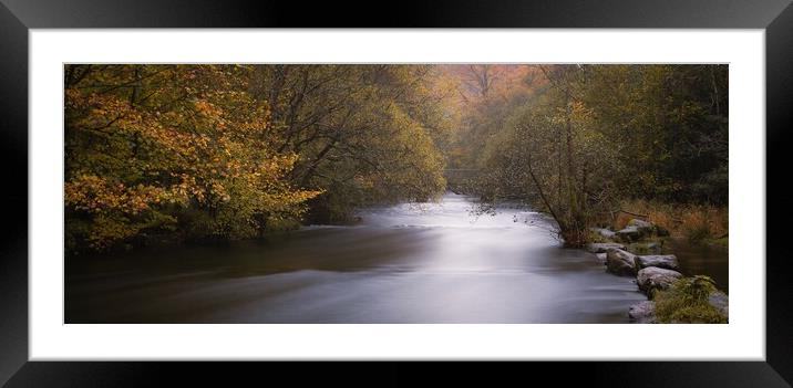 Autumn in Rydal Framed Mounted Print by Simon Wrigglesworth