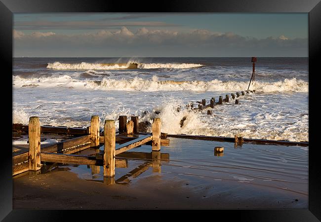 Winter Light Framed Print by Simon Wrigglesworth