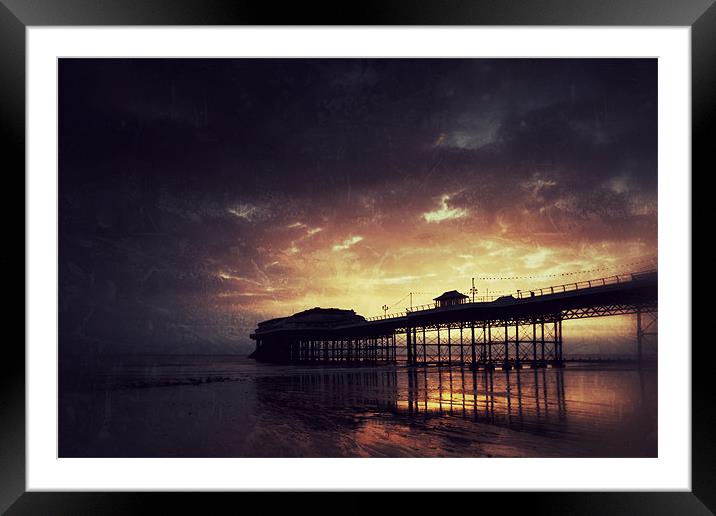 The First Rays Framed Mounted Print by Simon Wrigglesworth