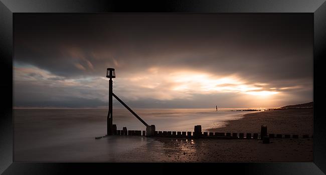 The Light Comes Framed Print by Simon Wrigglesworth