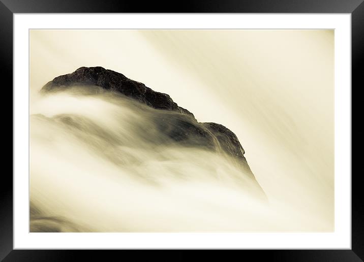 Rushing About Framed Mounted Print by Simon Wrigglesworth