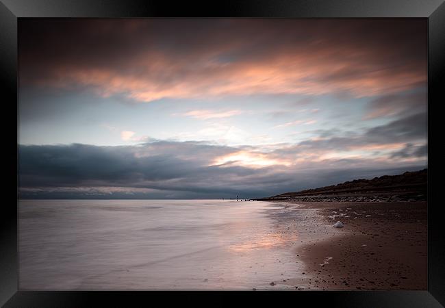 Cart Gap Sunrise Framed Print by Simon Wrigglesworth