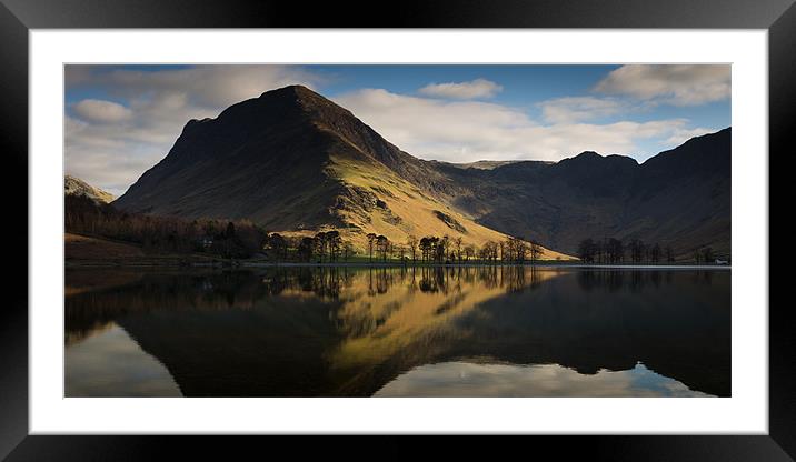 Buttermere Framed Mounted Print by Simon Wrigglesworth