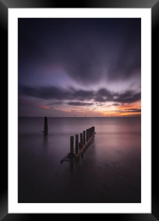 Caister on sea Framed Mounted Print by Simon Wrigglesworth