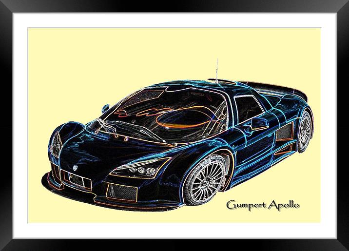 Gumpert Apollo Framed Mounted Print by Tony Watson
