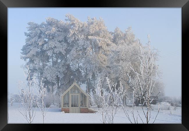 Winter scene Framed Print by Will Black