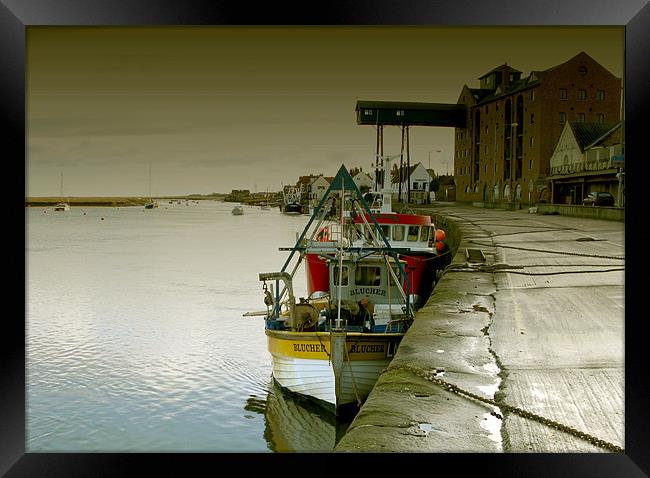 Boats in the Quay Framed Print by Will Black