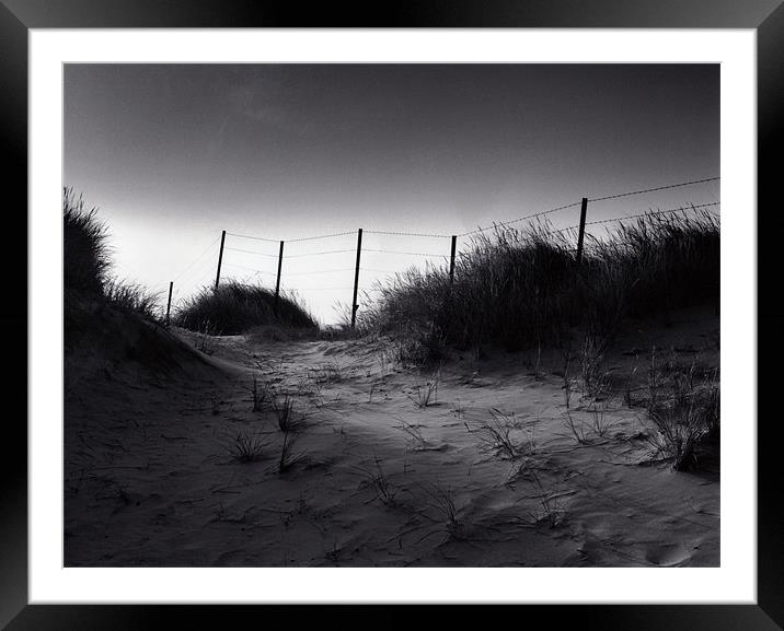 Sand Dunes Framed Mounted Print by graham young