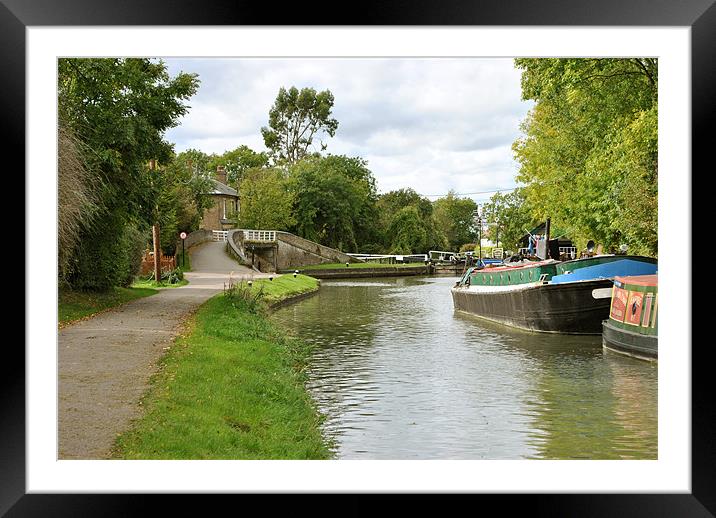 Bulbourne Junction Framed Mounted Print by graham young