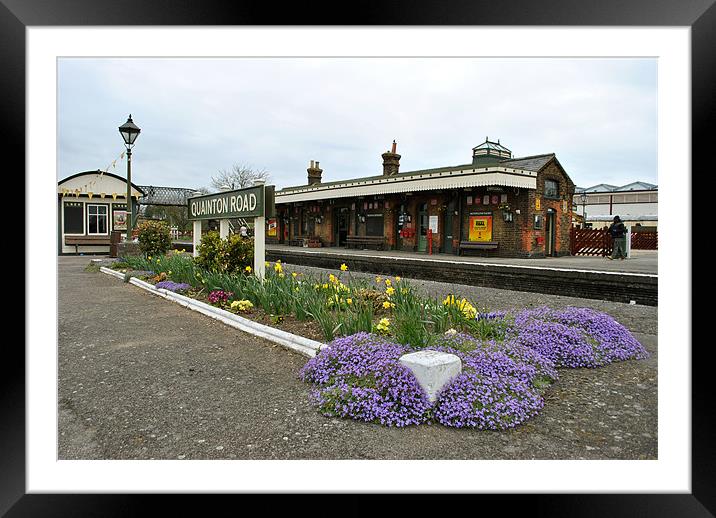 Quainton Road Station Framed Mounted Print by graham young