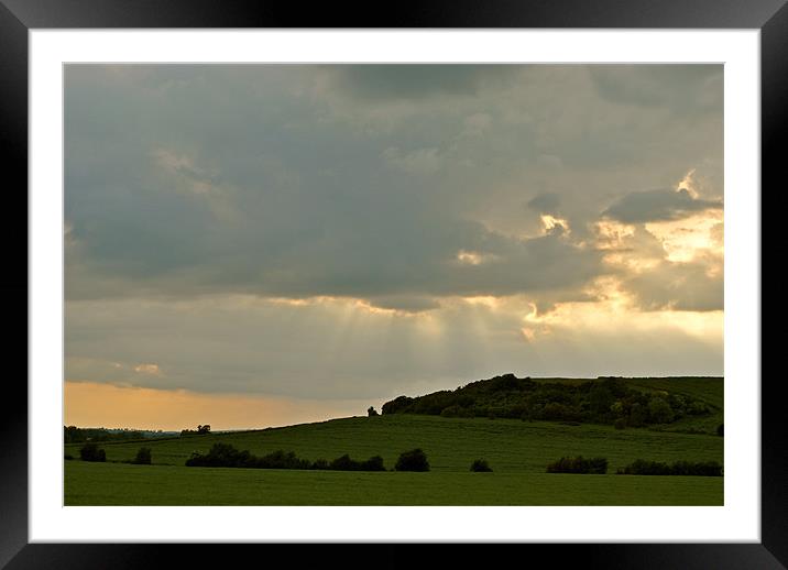 Southend Hill Framed Mounted Print by graham young