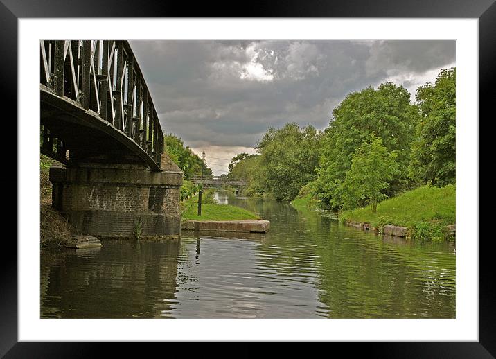 The Slough Arm Framed Mounted Print by graham young