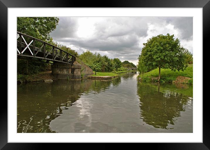 The Slough Arm Framed Mounted Print by graham young