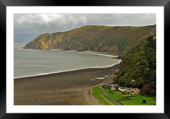 The Manor House, Lynmouth Framed Mounted Print by graham young