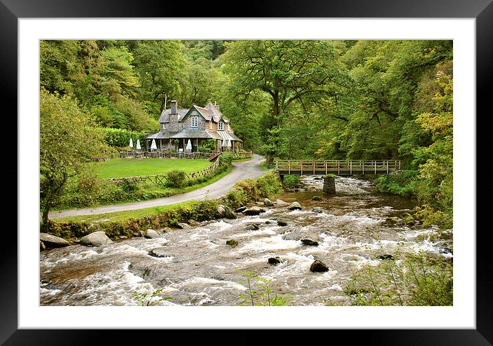 Watersmeet Tea Room Framed Mounted Print by graham young