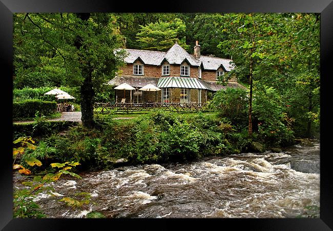 Watersmeet House Framed Print by graham young