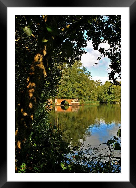 The Boathouse Framed Mounted Print by graham young