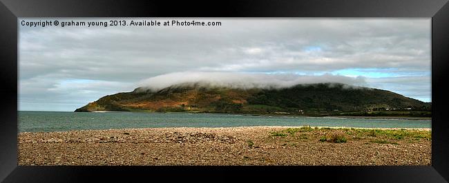 Hurlestone Point Framed Print by graham young