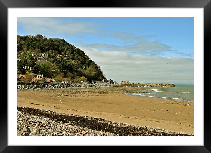Minehead Beach  Framed Mounted Print by graham young