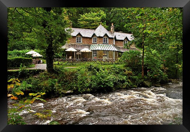 Watersmeet  Framed Print by graham young