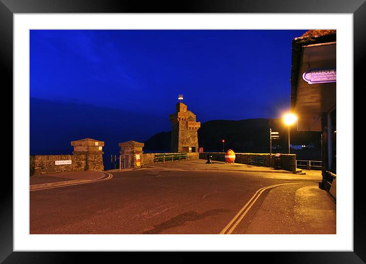 The Rhenish Tower at Lynmouth  Framed Mounted Print by graham young