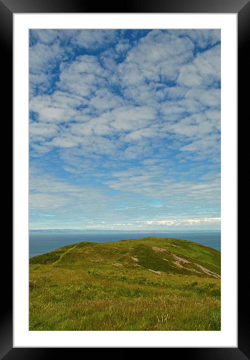 On Foreland Point  Framed Mounted Print by graham young