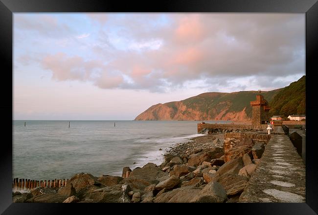 A Lynmouth Evening  Framed Print by graham young