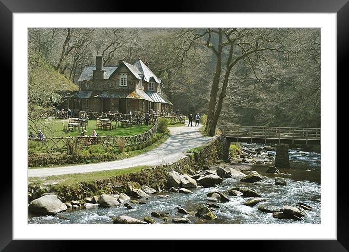 Watersmeet, North Devon Framed Mounted Print by graham young