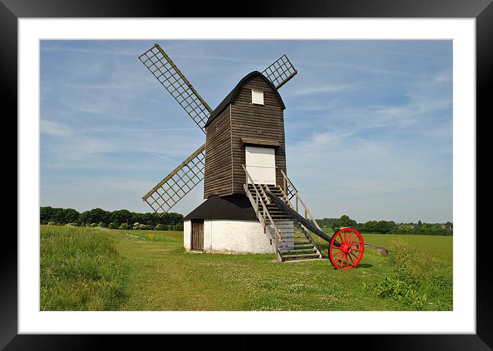 Pitstone Mill, Buckinghamshire Framed Mounted Print by graham young