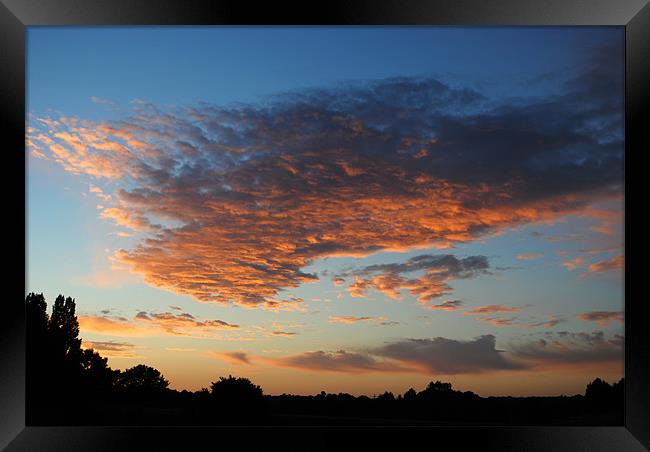 dawn Framed Print by graham young