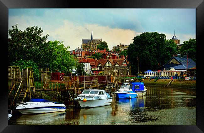 Arundel Cathedral Framed Print by graham young